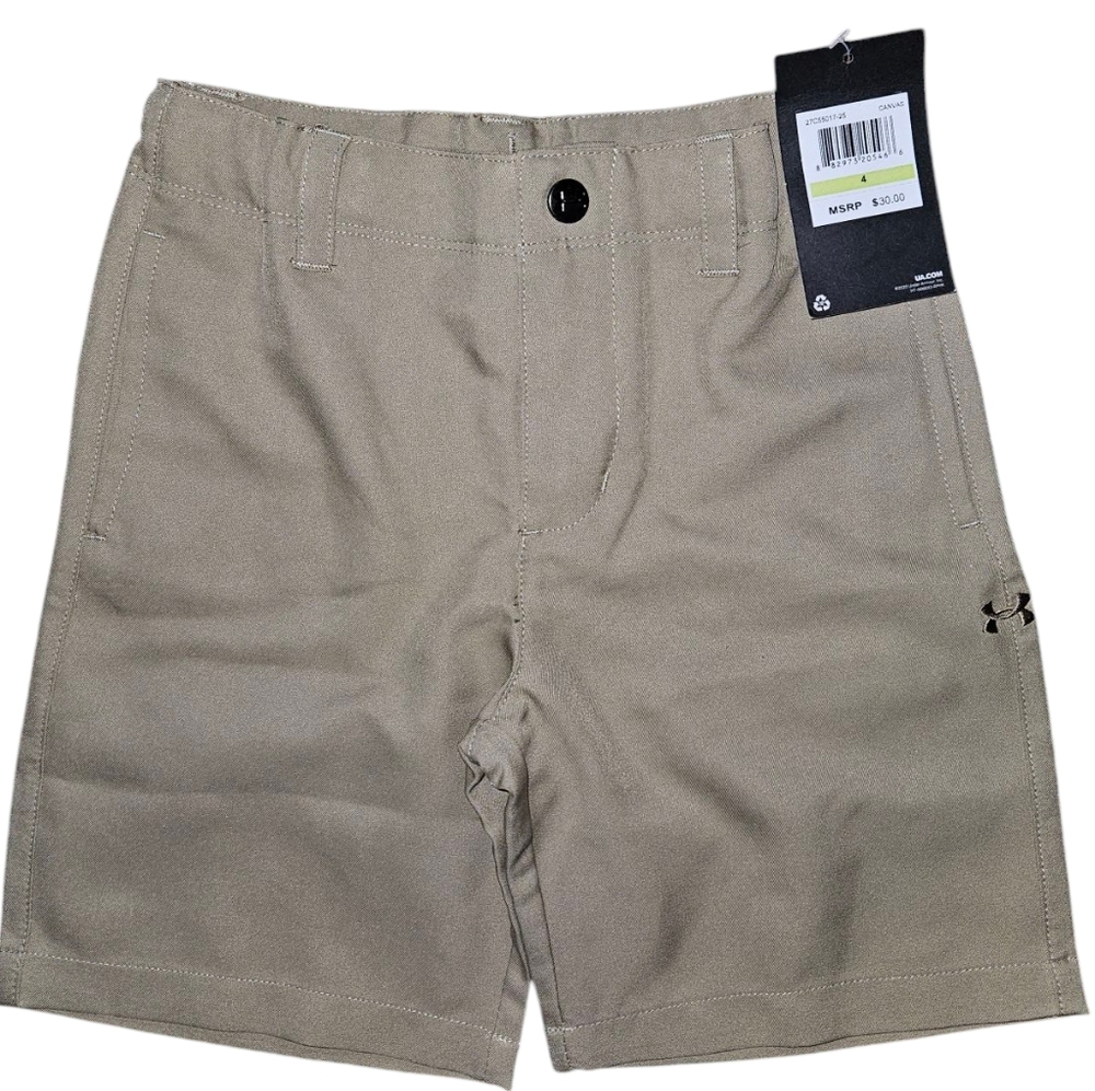 Boys Under Armour Shorts Sz 4 NWT
